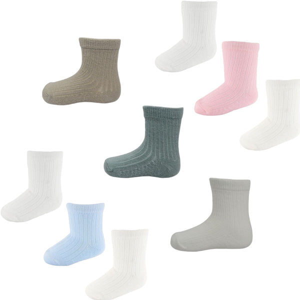 3 PACK RIBBED SOCKS