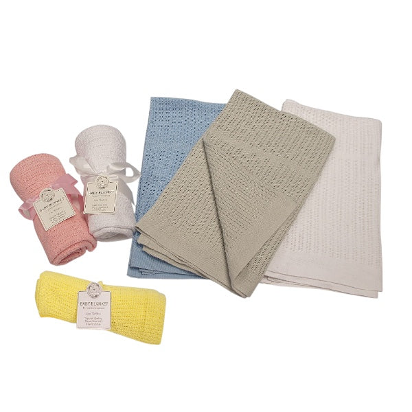 Baby Cellular Roll Cotton Blanket