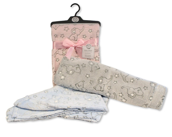 Baby Wrap - Elephant and Stars
