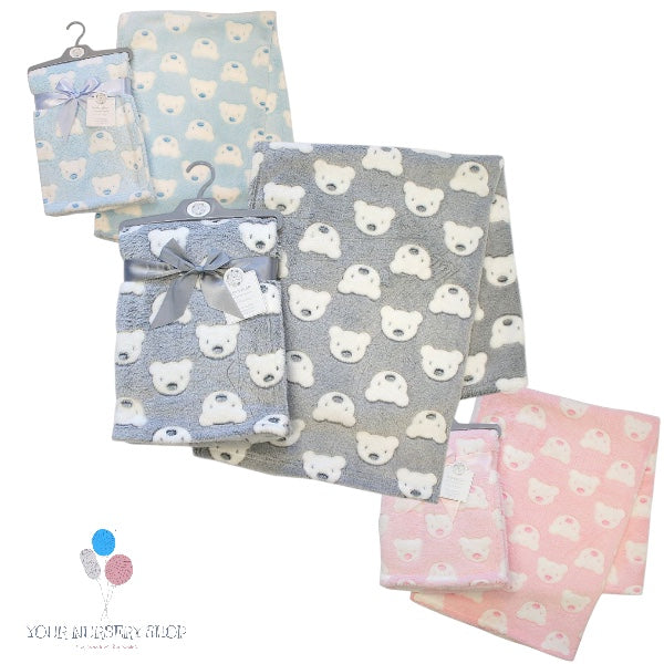Printed Baby Wrap - Teddy
